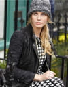 Blouson de biker bi-matière de New Look Blouson de biker bi-matière de New Look