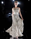 Robe longue froissée d'Escada Robe longue froissée d'Escada