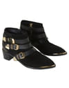 Boots en daim et cuir de The Kooples Boots en daim et cuir de The Kooples
