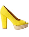 Escarpins jaunes de H&M Escarpins jaunes de H&M