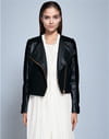 Veste en cuir de Zalando Collection Veste en cuir de Zalando Collection