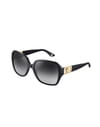 Lunettes noires de Versace Lunettes noires de Versace