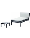Chaise longue et table basse Ammerö d'Ikea Chaise longue et table basse Ammerö d'Ikea