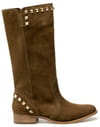 Bottes plates kaki de Stradivarius Bottes plates kaki de Stradivarius