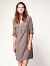 Robe taupe de Chipie Robe taupe de Chipie