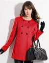 Caban rouge de U Collection Caban rouge de U Collection