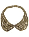 Collier col en métal doré de Caroll Collier col en métal doré de Caroll