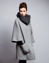 Manteau gris de Sinéquanone Manteau gris de Sinéquanone