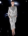 Tailleur gris asymétrique d'Escada Tailleur gris asymétrique d'Escada