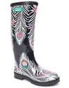 Bottes en caoutchouc "Peacok" de Matthew Williamson pour Havaianas Bottes en caoutchouc "Peacok" de Matthew Williamson pour Havaianas