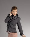 Veste rayée de Tissaia Veste rayée de Tissaia