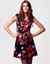 Robe imprimée en satin de Lipsy Robe imprimée en satin de Lipsy