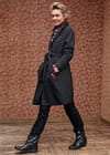 Manteau en drap de laine de Somewhere Manteau en drap de laine de Somewhere