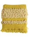 Plaid pompons jaune de Jardin d'Ulysse Plaid pompons jaune de Jardin d'Ulysse