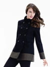 Manteau bicolore de U Collection Manteau bicolore de U Collection