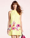 Robe jaune de Camaïeu Robe jaune de Camaïeu