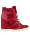 Baskets compensées rouges de New Look Baskets compensées rouges de New Look