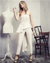 Tailleur blanc "Conscious exclusive" de H&M Tailleur blanc "Conscious exclusive" de H&M