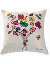 Coussin par Sonia Rykiel pour Roche Bobois Coussin par Sonia Rykiel pour Roche Bobois