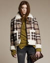 Veste à carreaux de Burberry Veste à carreaux de Burberry