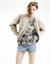 Blouson beige de H&M Blouson beige de H&M