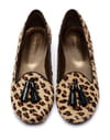 Slippers léopard de Gérard Darel Slippers léopard de Gérard Darel