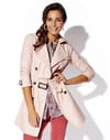 Trench rose pastel de Tex Trench rose pastel de Tex