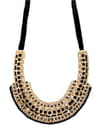 Collier noir et doré de Bershka Collier noir et doré de Bershka