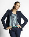 Blazer bleu marine de Tex de Carrefour Blazer bleu marine de Tex de Carrefour