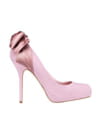 Escarpins en crêpe de Chine et noeud de satin de Dior Escarpins en crêpe de Chine et noeud de satin de Dior
