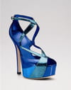 Sandales en python de Gucci Sandales en python de Gucci