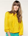 Blouse jaune de Camaïeu Blouse jaune de Camaïeu
