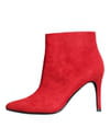 Bottines rouges à talons d'H&M Bottines rouges à talons d'H&M