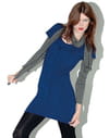 Robe bleue à jabot de Best Mountain Robe bleue à jabot de Best Mountain