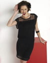 Robe noire de Kiabi Robe noire de Kiabi