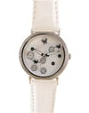 Montre blanche de Manège à bijoux Montre blanche de Manège à bijoux