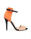 Sandales tricolores de Zara Sandales tricolores de Zara