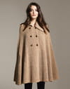 Cape en maille camel de Zara Cape en maille camel de Zara
