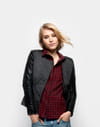 Blouson gris et noir de Naf Naf Blouson gris et noir de Naf Naf