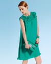 Robe verte de Longchamp Robe verte de Longchamp