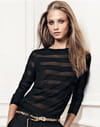 Tee-shirt rayé de Mango Tee-shirt rayé de Mango