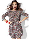 Robe fleurie de Tex de Carrefour Robe fleurie de Tex de Carrefour