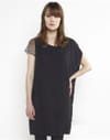 Robe noire asymétrique de Comptoir des Cotonniers Robe noire asymétrique de Comptoir des Cotonniers