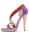Sandale multicolore de Viktor and Rolf Sandale multicolore de Viktor and Rolf