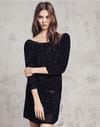 Robe noire de Mango Robe noire de Mango