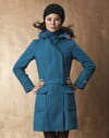 Manteau bleu de La Redoute Manteau bleu de La Redoute