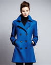 Manteau bleu de Sinéquanone Manteau bleu de Sinéquanone