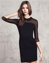 Robe noire de Mango Robe noire de Mango