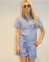Combi-short bleu ciel de Berenice Combi-short bleu ciel de Berenice