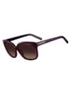 Lunettes de soleil mauves de Karl Lagerfeld Lunettes de soleil mauves de Karl Lagerfeld